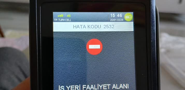 Worldline Yetkisiz KDV Oranı Uyarısı Nedeniyle POS Cihazı