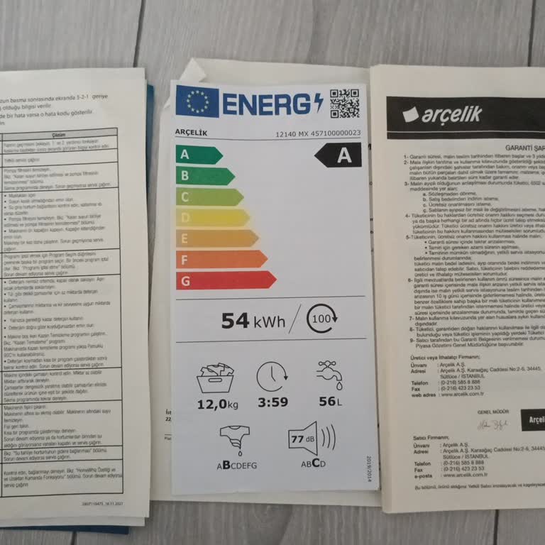 Arçelik Çamaşır Makinesinin Sıkma İşlevi Çalışmıyor Ve Servis Çözüm Sunamıyor