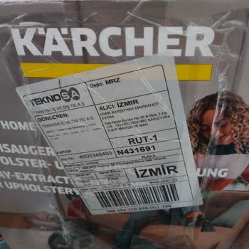 Karcher SE3 Üründe İlk Kullanımda Güç Kesintisi Ve İade Talebi