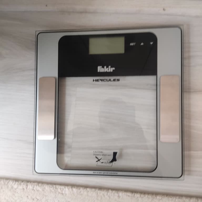 Fakir Tartısında Pil Hızlı Tükeniyor