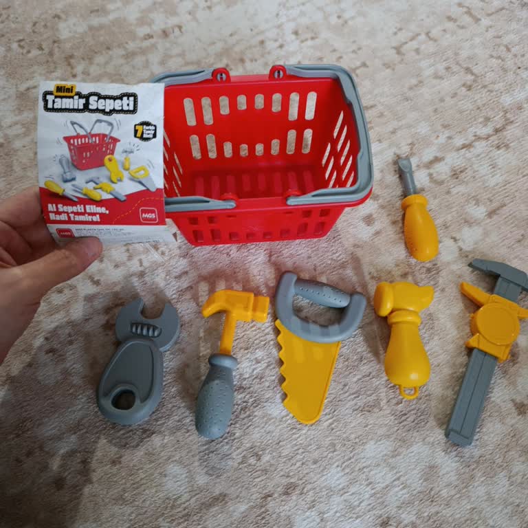 Mini Tamir Sepeti Kutu Görseli Yanıltıcı, Eksik Parça Yıldız Tornavida