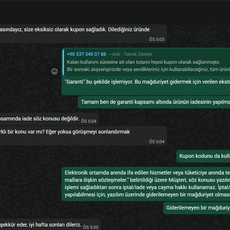 Garanti Süresi İçinde Bozulan Dijital Ürün İçin Tam İade Reddedildi