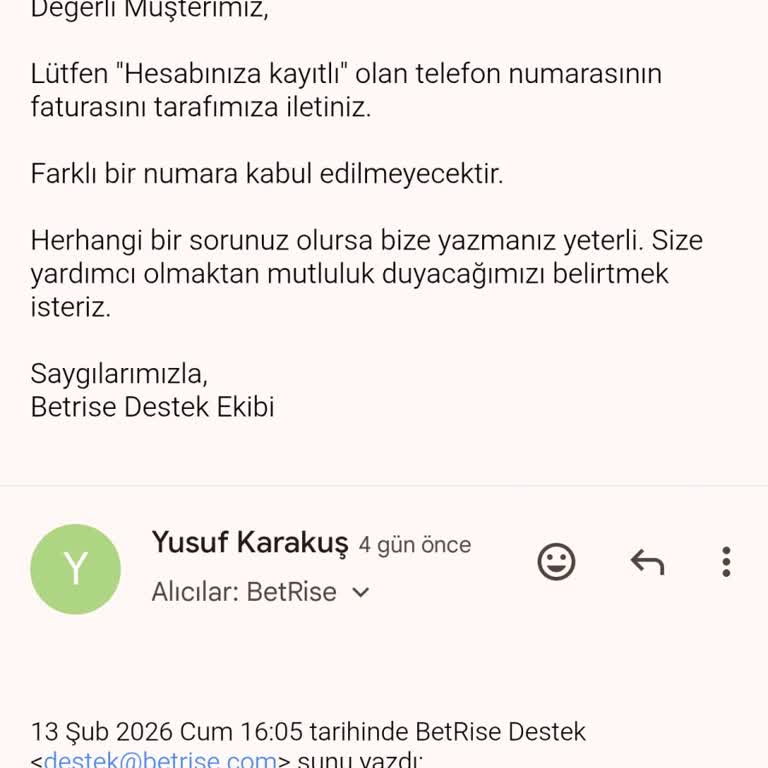 Betrise'de 163.000 TL Para Çekimim Onaylanmıyor, Belgelerim Sürekli Kontrolde