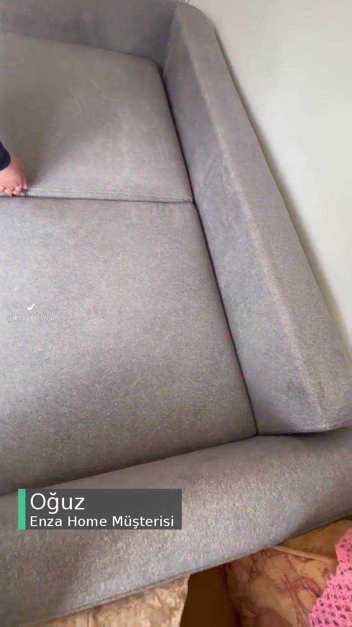 Enza Home Grace3'lü Yataklı Koltuk Açılmıyor Sıkışıp Kitleniyor videonun kapak resmi