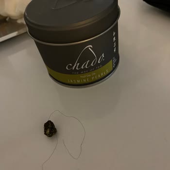 Chado Jasmine Pearls Çay Topunda Saç Bulunması Hijyen Endişesi Ve Ürün Değişimi