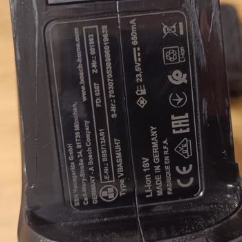 Garanti Bitmeden Bozulan Bosch Dikey Süpürge