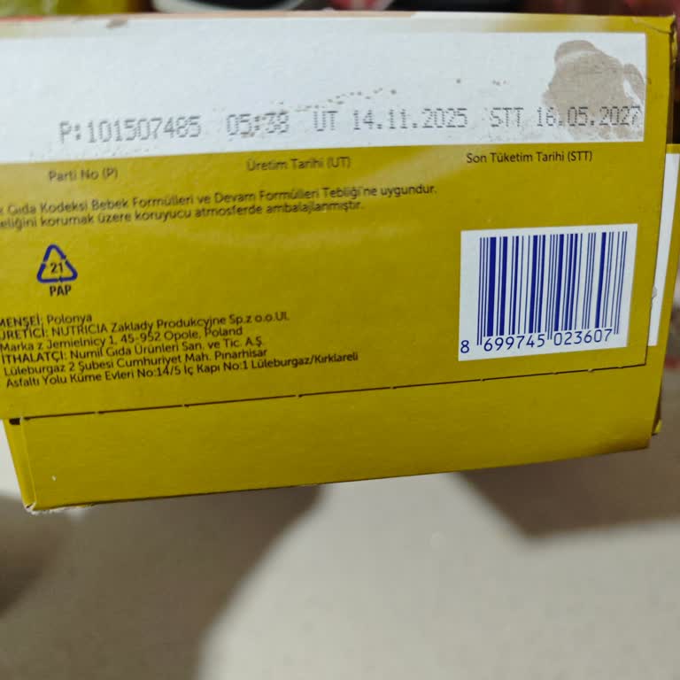 Balık Kokulu Bebelac Gold Mama Kalite Şüphesi Ve İade Talebi