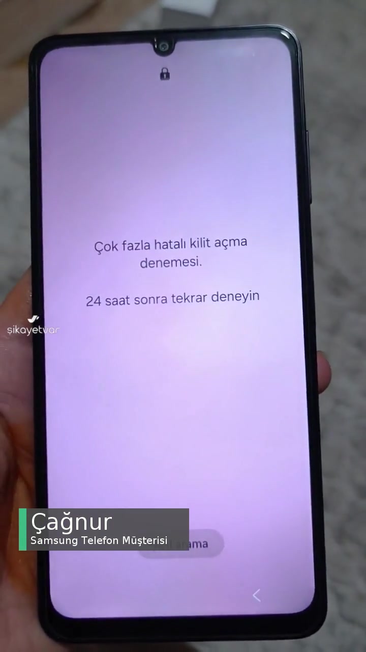 Samsung Telefon Ekran Kilidi Açılmıyor Ve Telefon Kapanıp Açılıyor! videonun kapak resmi