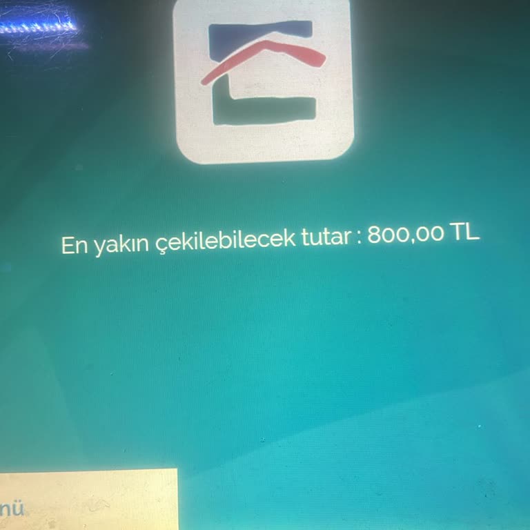 TOKİ Başvuru İadesi 5.000 TL Çekiminde ATM Engeli