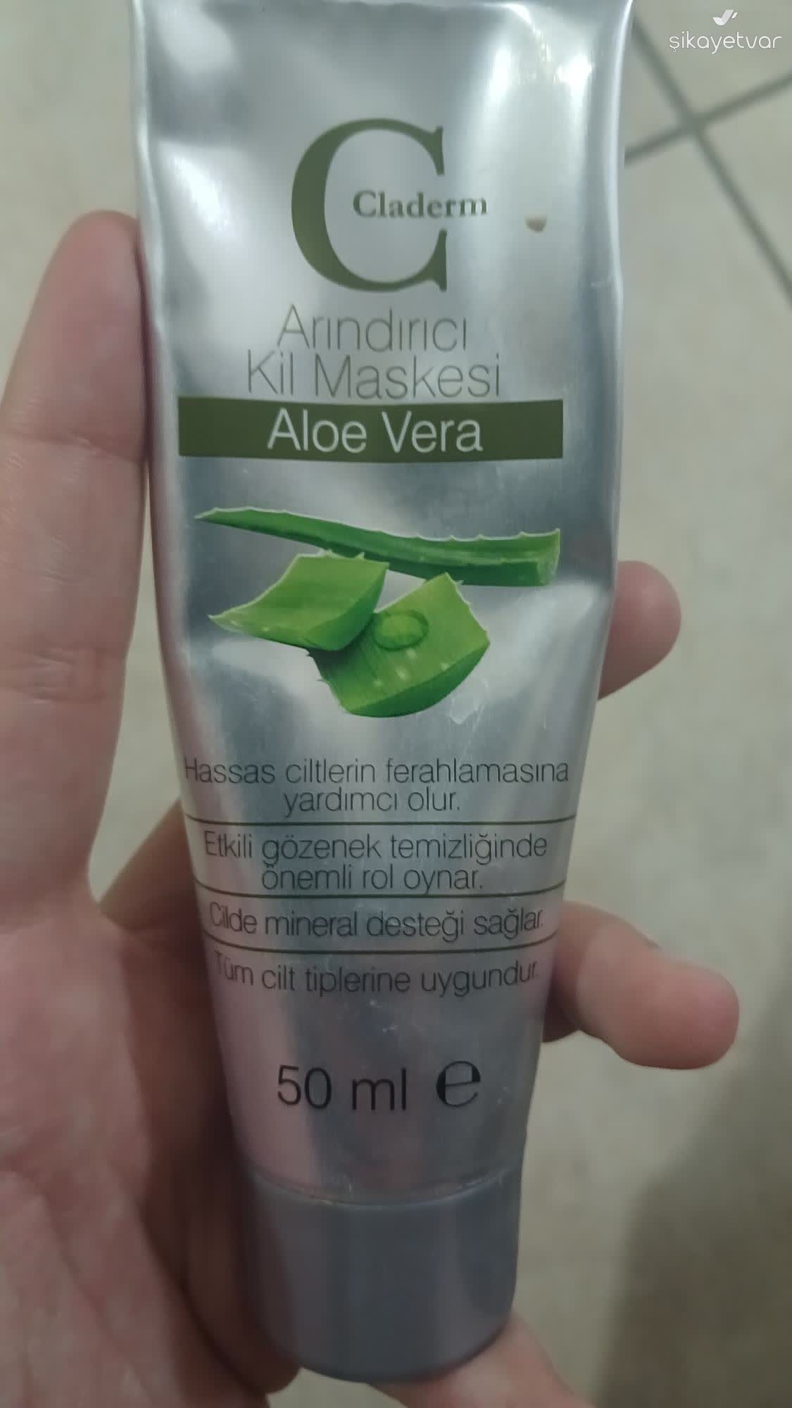 Gratis Aloe Vera Kil Maskesi Cilt Yanmas Ve Kzarkl in Derin  nceleme Talebi - ikayetvar