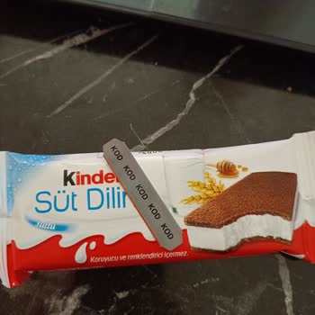 Kinder Süt Dilimindeki Gizli Kod Açıklanmalı