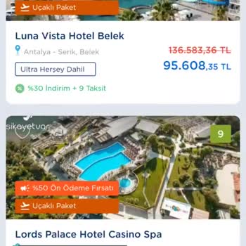 Tatil Sepeti Kötü Mobil Uygulama