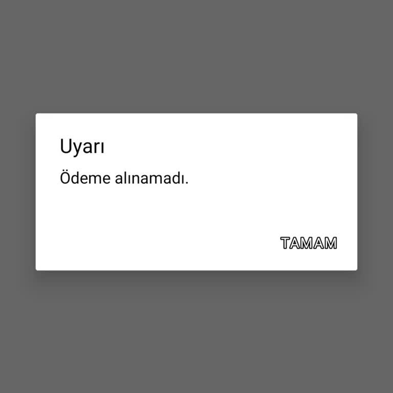 H*** T****** Kartım İşlem Reddedildi, Acil Çözüm Bekliyorum