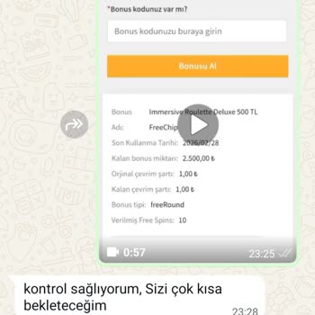 Bonus Kullanılamıyor Ve Yatırım Bakiyede Görünmüyor