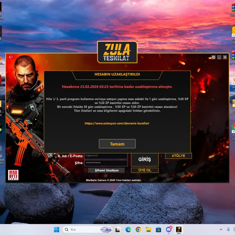 Zula’da Açıklamasız Ban Ve Destek Bulamama