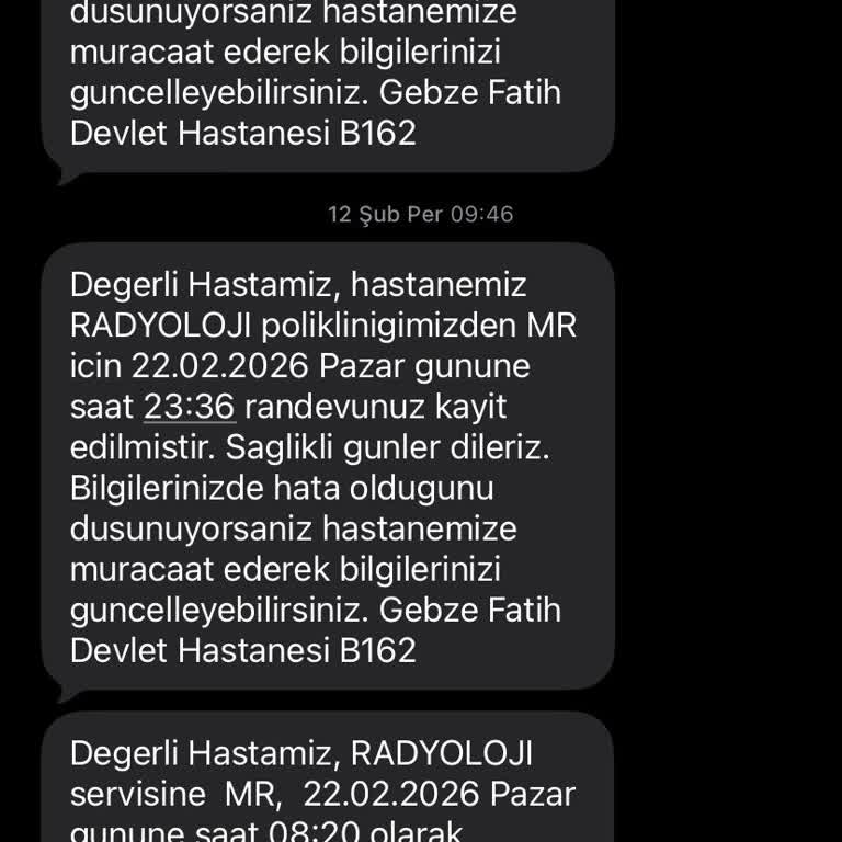 Yanlış Randevu, Başkasına Düzenlenen Evrak Ve Sert Personel Tutumu