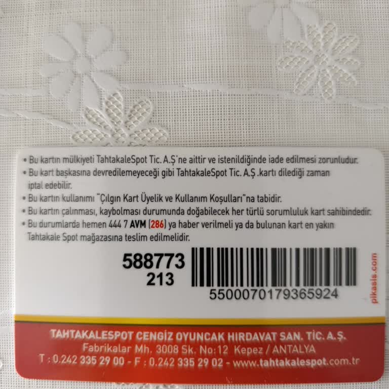 Tahtakale Spot Market’in Sistem Değişikliği Nedeniyle Çılgın Kart Ücretli Yeniden Veriliyor