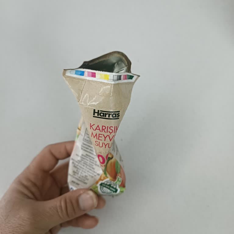 Harras Meyve Suyu Paketi Patladı Güvenlik Sorunu