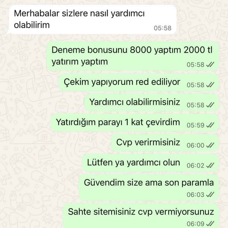 Major Bahis Resmi Şikayeti