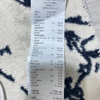 Yves Rocher Mağazasında Yanıltıcı İndirim Ve Fazla Ödeme Sorunu