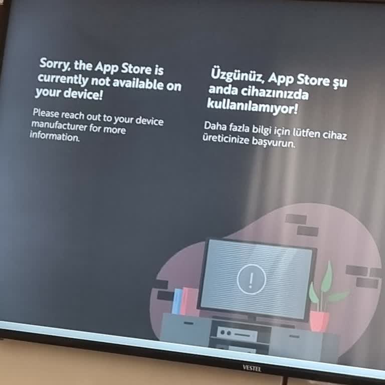 Vestel Smart TV App Store’a Erişim Sorunu 15 Gün Süreyle Devam Ediyor