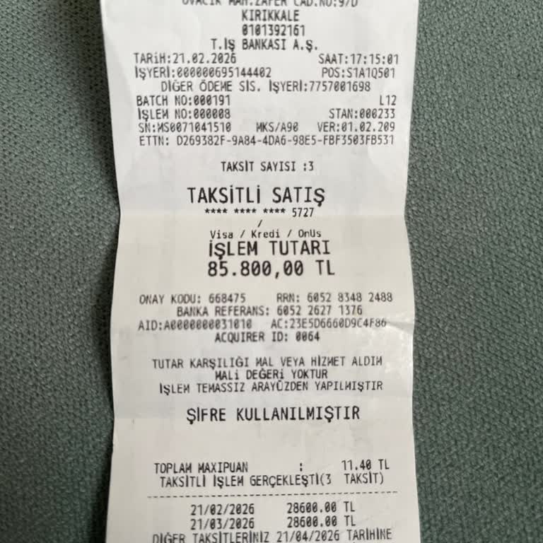 Berat İletişim'de Samsung Telefon Alışında Aşırı Ücret Çekimi Ve İade Talebi