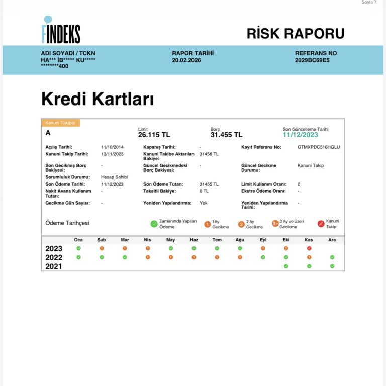 Findeks'te Ödenmiş İcra Kaydının Kaldırılmaması