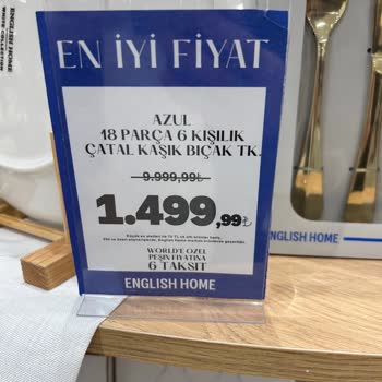 English Home Mağazasında Etiket Fiyatı Kasada Farklı Çıktı, Kaba Üslup İle Rencide Edildi