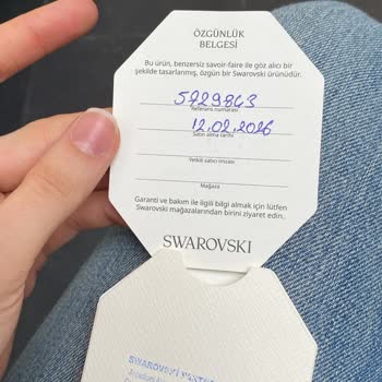 Hediye Olarak Gelen Çizikli Swarovski Saatin Renk Değişikliği Talebim Reddildi