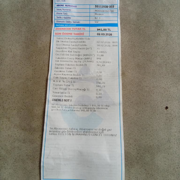 Aynı Ayda İki Fatura Ve Ödeme Tarihinin Kısalığı