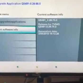 Philips TV Açıyorum Ekran Videodaki Gibi Duruyor