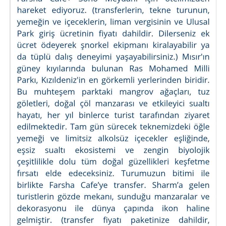 Tatilsepeti'de Yanıltıcı Bilgi: Dahil Turlar Sunulmadı