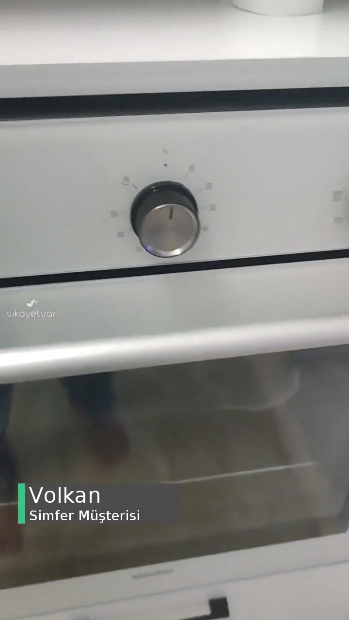 Simfer Ankastre Fırında Pişirme Sıkıntısı! videonun kapak resmi