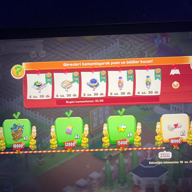 Hay Day Etkinliğinde Görev Sayısı Eksikliği Yüzünden Elmas Harcamak Zorunda Kaldım