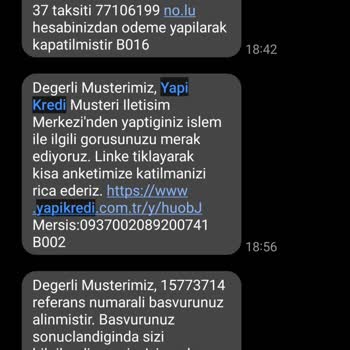 Yapı Kredi'nin Çelişkili Borç Bilgilendirmesi Ve Geciken Şikayet Sonucu