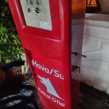 Mahmutlar Petrol Ofisi Hava Ve Su Makinesi Sürekli Arızalı, Ücretsiz Yıkama Yok