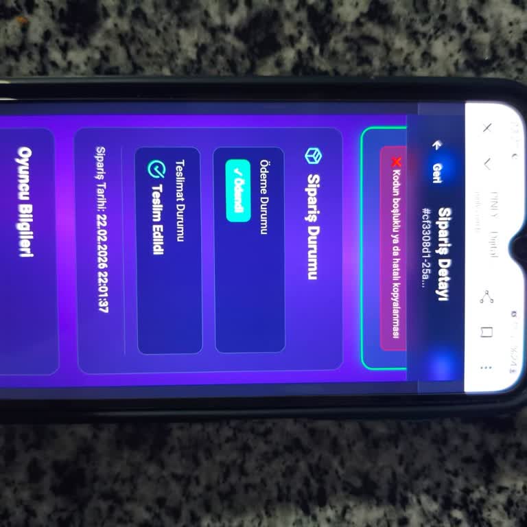 Satın Aldığım 8100 UC Hesabımda Görünmüyor