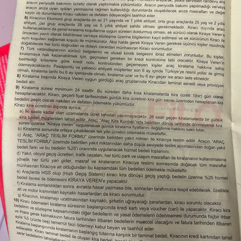 Ziraat Filo'da İmzalı Sözleşmeye Rağmen Alınan Ek Gün Ücreti
