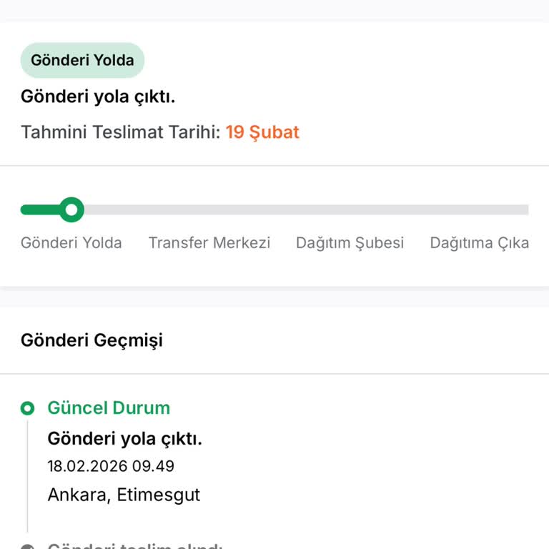 Kargo Takibi Durgun İletişim Olmaması Ve Uzun Süre Bekleyişte Mağduriyet
