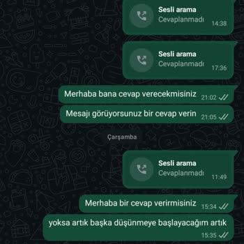 Ödenen 1.558,37 TL Ürün Gelmedi Satıcı Yanıt Vermedi İade İstiyorum