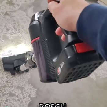 Bosch Unlimited 7 Dikey Şarjlı Süpürge Kusurlu Üretim Ve Servis Sorunu!