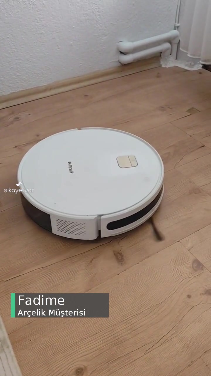 Arçelik Robot Süpürgemden Sesler Geliyor videonun kapak resmi