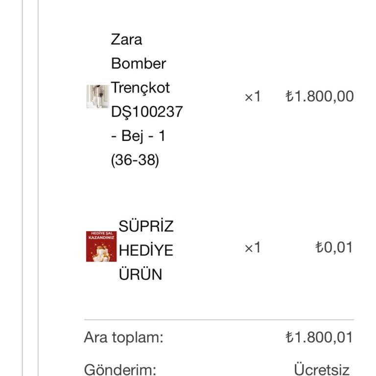 Touch Silky Trençkotun Beden, Kalite Ve İade İletişim Sorunları