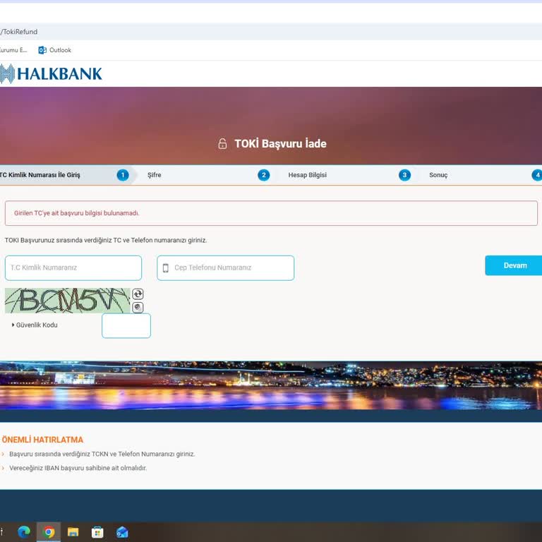 Halkbank Sistem Hatası TOKİ Başvuru Bedelinin İadesini Engelliyor