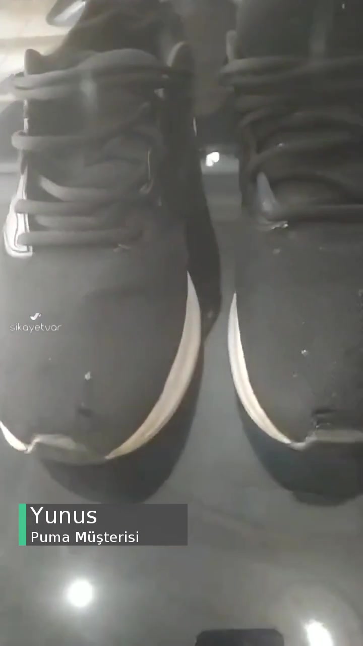 Puma Ayakkabıda Yırtık Ve Deforme! videonun kapak resmi
