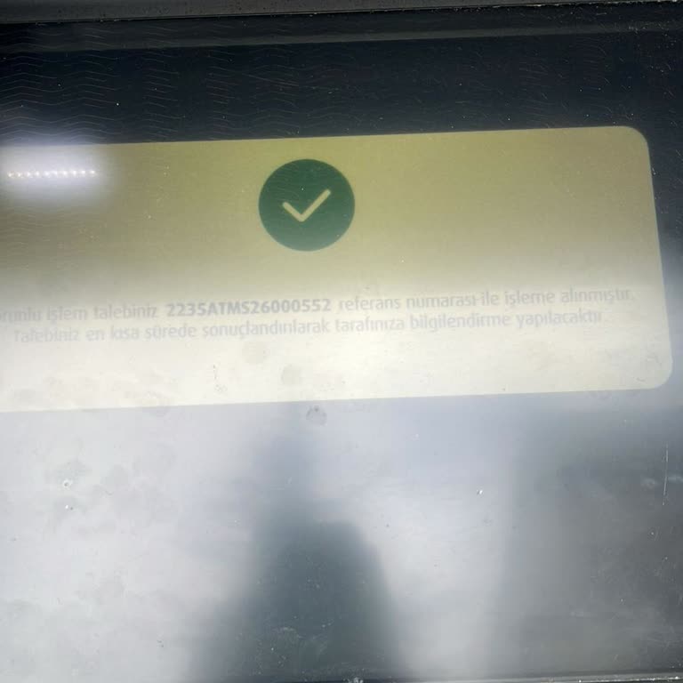 Türkiye'nin ATM Merkezi Ziraat Bankası ATM’sinde 8.000 TL Yatırdım 7.300 TL Eksik Kaldı