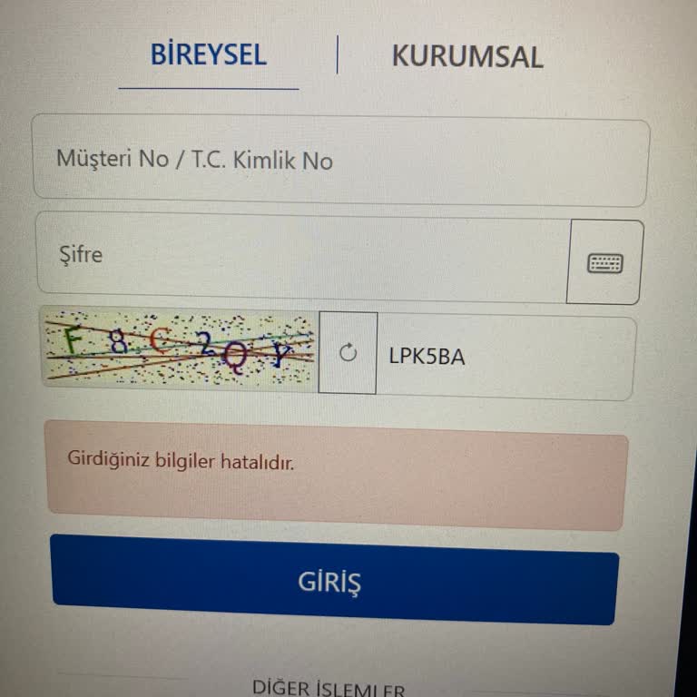 Banka Sistemi Hatası Nedeniyle Başvuru Ücreti İadesi Alamama