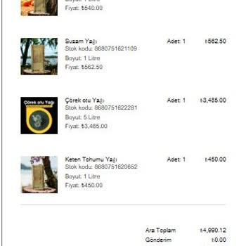 Siparişim Gönderilmedi, 4.785,62 TL İadesi Yapılmadı