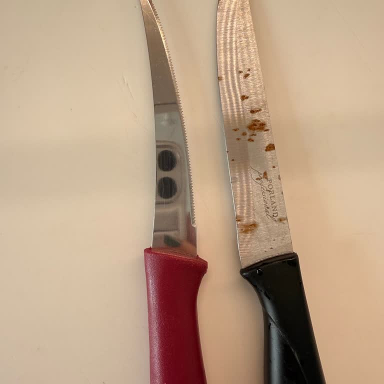 Porland Mutfak Bıçağında Hızlı Paslanma Ve Değişim Talebi