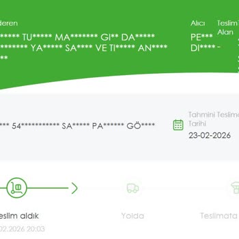 Trendyol Kardağ Ürün Bana Ulaşmadı Şikayeti
